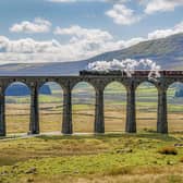 The Ribblehead Viaduct on the Settle to Carlisle line