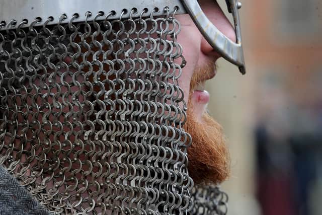 A viking at the Jorvik Viking Festival. (Pic credit: Simon Hulme)