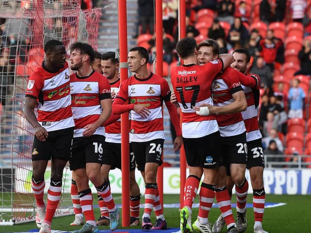 Doncaster Rovers delivered a blistering first-half display. Image: Jonathan Gawthorpe