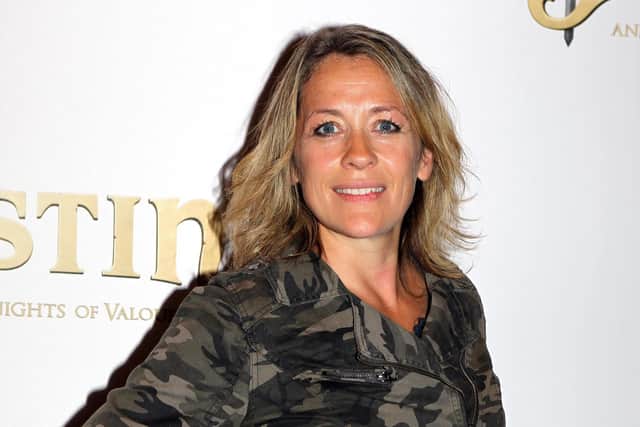Sarah Beeny says she wants to change the stereotype of those with cancer feeling “ashamed of their bald heads”.
