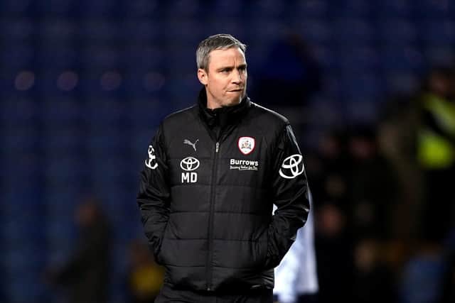 Barnsley manager Michael Duff ahead of the Sky Bet League One match at the Kassam Stadium, Oxford. (Picture: Adam Davy/PA Wire)