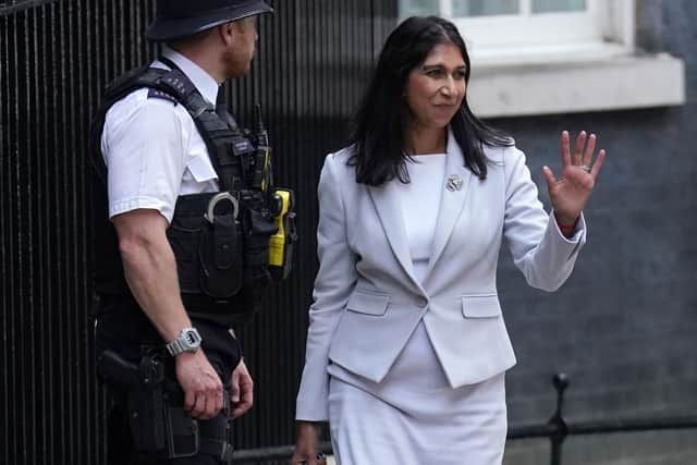 'Suella Braverman is looking as clueless as her predecessor, Priti Patel, in doing anything about it.' PIC: Kirsty O'Connor/PA Wire