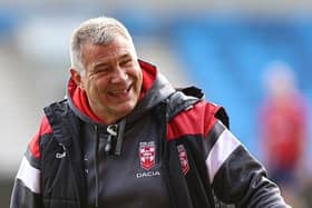Shaun Wane is aiming to guide England to the World Cup final. (Picture by Paul Currie/SWpix.com)