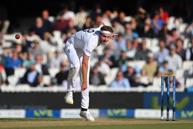 England bowler Stuart Broad has now finished leaving a hole for McCullum to fill. (Picture: Stu Forster/Getty Images)