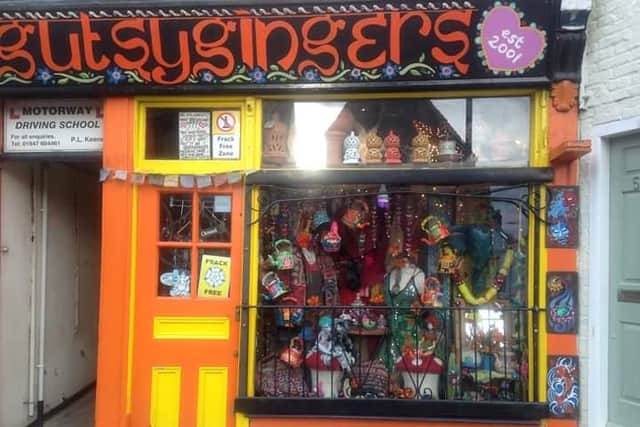 Gusty Gingers, the shop Leisha De Sancho runs in Whitby, has been closed for weeks now.