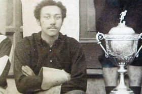 Arthur Wharton was the game's first professional black player. 