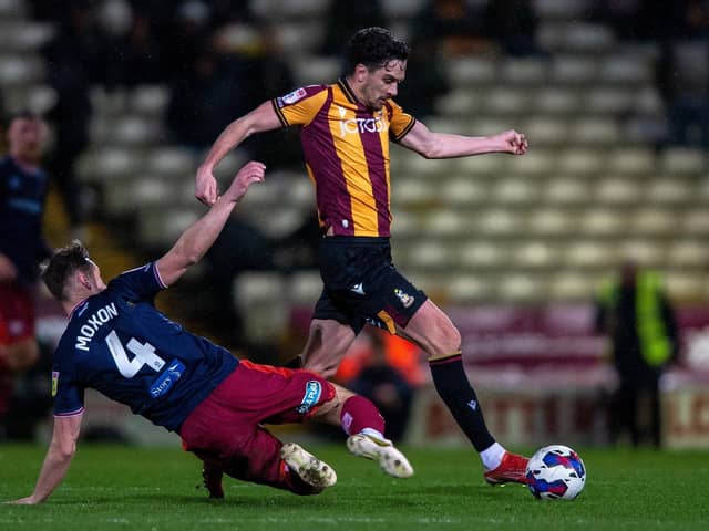 KEY FIGURE: Alex Gilliead was a Bradford City regular under Mark Hughes and is now a sounding board too for Kevin McDonald and Matt Derbyshire