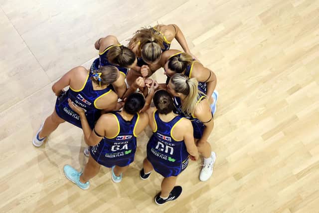 Leeds Rhinos are seeking a new identity on the court (Picture: Naomi Baker/Getty Images for England Netball)
