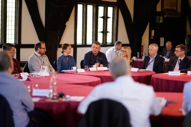 The roundtable was held at Hospitium in York  Picture: Andrew Taylor