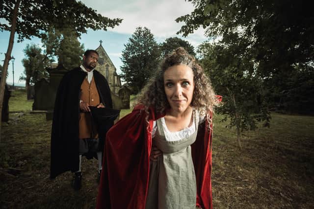 Brave Words' Mutton, a black comedy about Mary Bateman the 19th century Yorkshire witch tours to venues in Leeds and Harrogate this month. Picture: Tom Woollard
