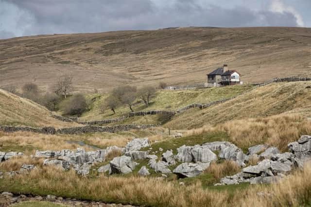 Blea Moor Cottage is next to the signal box on the Settle to Carlisle line