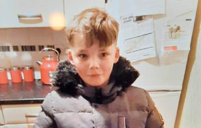 West Yorkshire Police said Kayden Field, who is white and has “mousy blonde hair”, was last spotted in the district of Wakefield at around 5 pm.