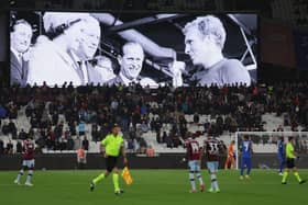 TRIBUTE: West Ham United played their opening Europa Conference League game as planned