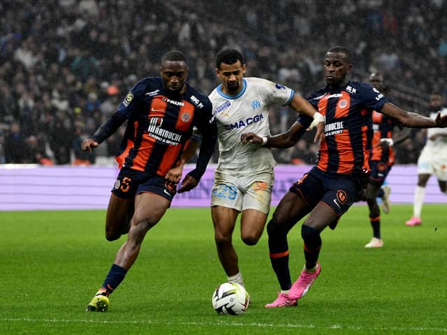 Iliman Ndiaye left Sheffield United for Marseille last summer. Image: CHRISTOPHE SIMON/AFP via Getty Images