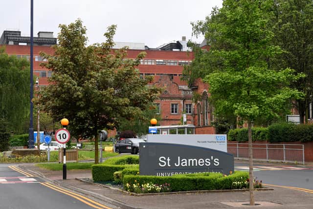 Postcode For St James Hospital Leeds