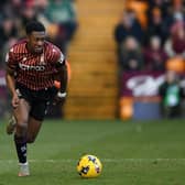 Bradford City wing-back Josh Neufville, pictured in action against Cardiff City in January. Picture: Jonathan Gawthorpe