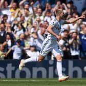 The Whites were trailing when the ball fell to Kristensen on the edge of the box, who saw his powerful effort find the back of the net with the help of a wicked Kieran Trippier deflection. Image: Stu Forster/Getty Images