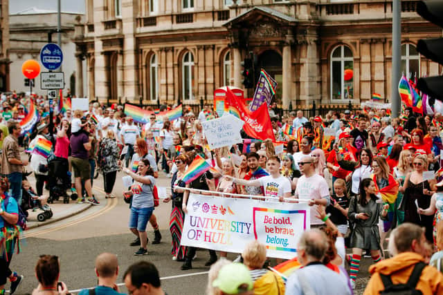 A previous Pride in Hull event. Picture: T Arran Photo