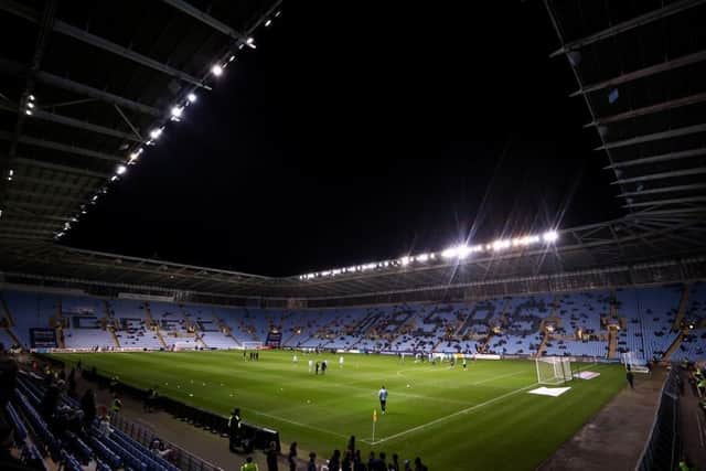 PITCH PROBLEMS: The Coventry Building Society Arena was unable to host Rotherham United so soon after the Commonwealth Games rugby sevens tournaments
