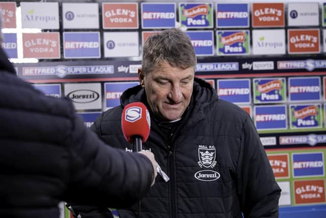 Tony Smith wants to see a reaction from his team. (Photo: Allan McKenzie/SWpix.com)