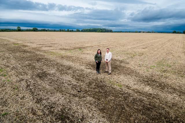 Farmer Robert Sturdy and his wife, Emma, are to appear on BBC Countryfile this weekend to discuss plans by their landlord and Harmony Energy to put a solar development on their land.