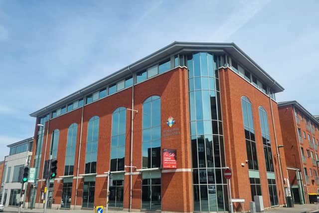 Raleigh House in Nottingham, which has been acquired by Hull-based Kexgill Group.