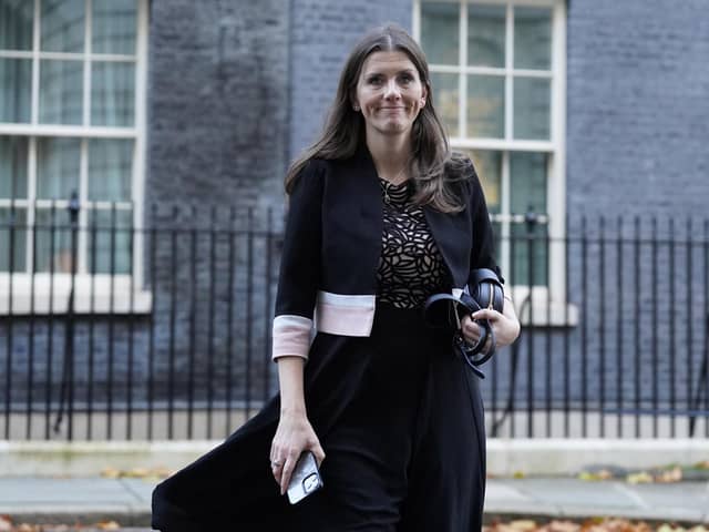 Culture Secretary Michelle Donelan leaving 10 Downing Street, London, following a Cabinet meeting. Picture date: Tuesday November 22, 2022.