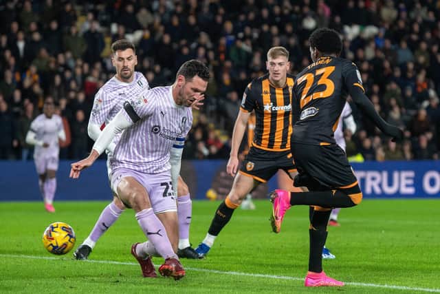 CLINICAL: Jaden Philogene scores Hull City's second goal in a rampant win over Rotherham United