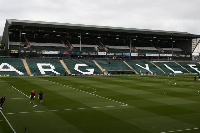 The long journey to Home Park will be made for a meeting with Plymouth on October 25.