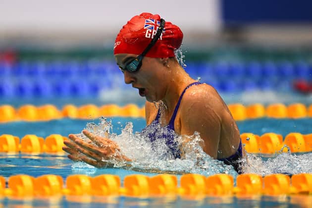 Rising star: Leah Schlosshan of of the City of Leeds Swimming Club has won two European Junior titles in the last two seasons (Picture: Getty Images)