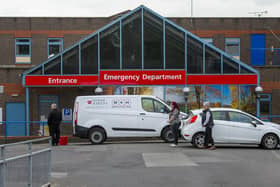 The emergency department at Doncaster Royal Infirmary. PIC: Tony Johnson