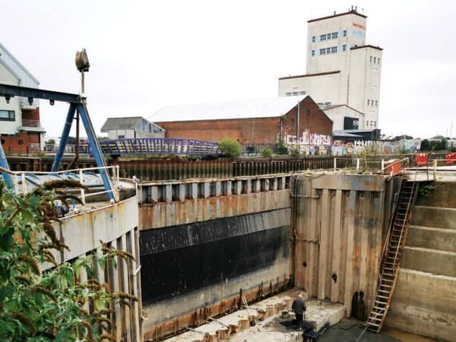 Plans have been lodged to replace the gate on the former Queen’s Dock Basin dry dock, at Dock Office Row in Hull’s Old Town, ahead of the historic vessel’s arrival.