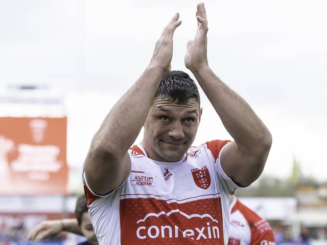 Ryan Hall will leave Hull KR at the end of the season. (Photo: Allan McKenzie/SWpix.com)