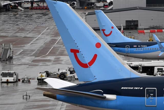Aircraft operated by TUI. (Pic credit: Anthony Devlin / AFP via Getty Images)