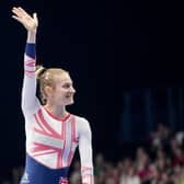 Bryony Page is a trampoline world champion again after regaining her title in Birmingham.