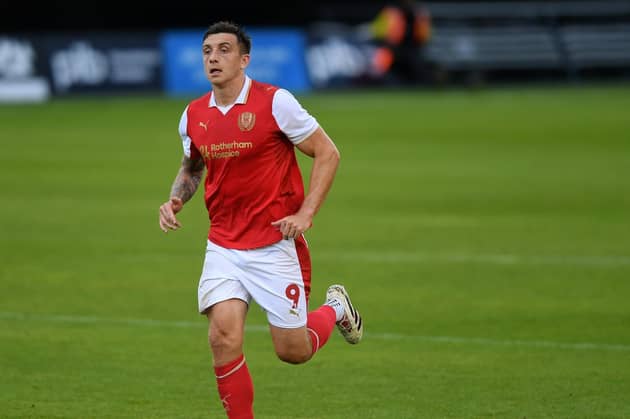 Rotherham United striker Jordan Hugill. Picture: Jonathan Gawthorpe
