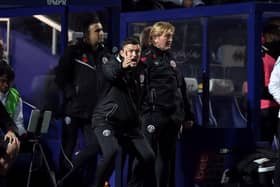 NOW HEAR THIS: Sheffield United manager Paul Heckingbottom shouts instructions on the touchline during his team's Championship clash against QPR at Loftus Road Picture: Steven Paston/PA