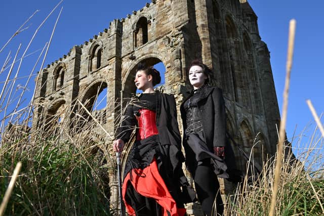 The Whitby Goths Festival at The Abbey in 2025. PIC Richard Ponter