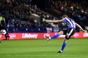 Michael Smith was spot on for Sheffield Wednesday for the second game in a row. (Picture: Steve Ellis)