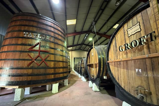 Vast vats of port, ageing gently in perfect conditions. © Christine Austin