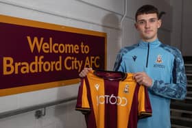 NEW FACE: Dara Costello has joined Bradford City on loan