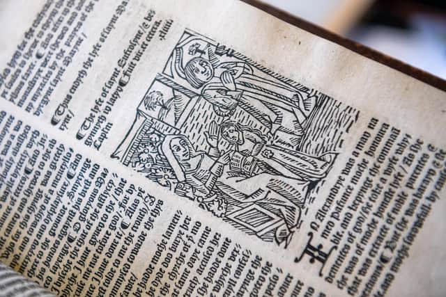 A collection of works by Sir Thomas More, Printed in 1557 - Once owned by William Rooper or Roper (1496-1578), Thomas More’s son-in-law, who had lived in More’s household for 16 years.  Image: James Hardisty