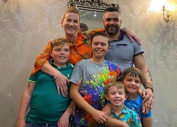 Samantha Perry, 45, and her family excitedly hired the motorhome on Wednesday August 23 from Doncaster before travelling back to their home in Aberford.