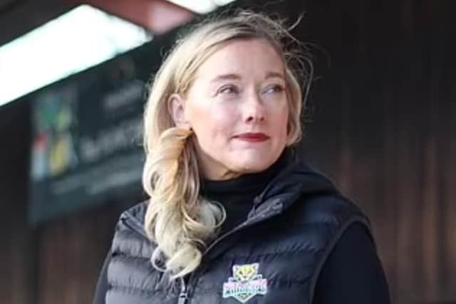 Lisa Beckwith, general manager of the Keighley Cougars.