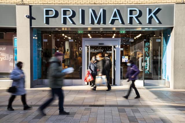 The parent firm of Primark has revealed a jump in profits and sales as shoppers continued to shop "enthusiastically" at the fashion chain despite price rises and budget pressures. (Photo by Danny Lawson/PA Wire)