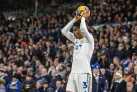 FIT: Junior Firpo is back in the Leeds United XI after an injury-plagued start to the season