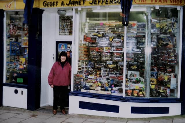 Janet when the shop first opened in 1983