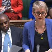 Shadow home secretary Yvette Cooper responds after Home Secretary Suella Braverman made a statement to MPs in the House of Commons, London, following the deaths of four people after a migrant boat capsized in the English Channel. Picture date: Wednesday December 14, 2022.