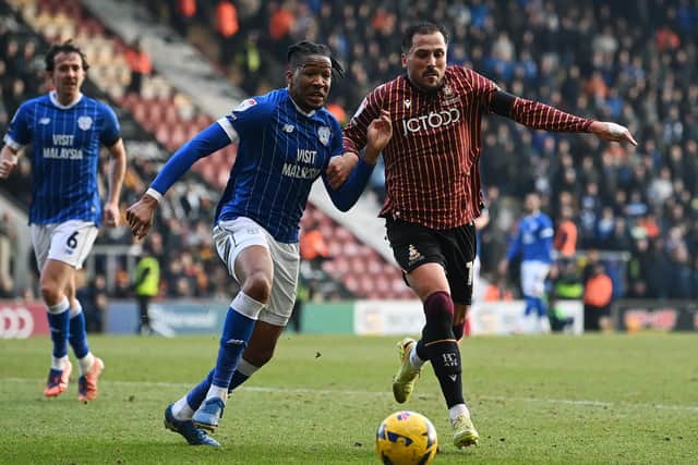 WINNING MENTALITY: Bradford City captain Antoni Sarcevic (right) (Image: Jonathan Gawthorpe)