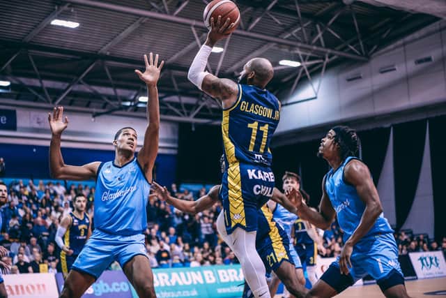 Sheffield Sharks playing against Caledonia Gladiators (Picture: Adam Bates)
